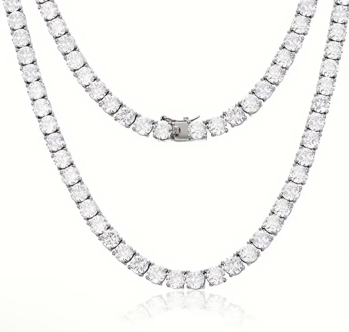 1 Pc Moissanite tennis chain